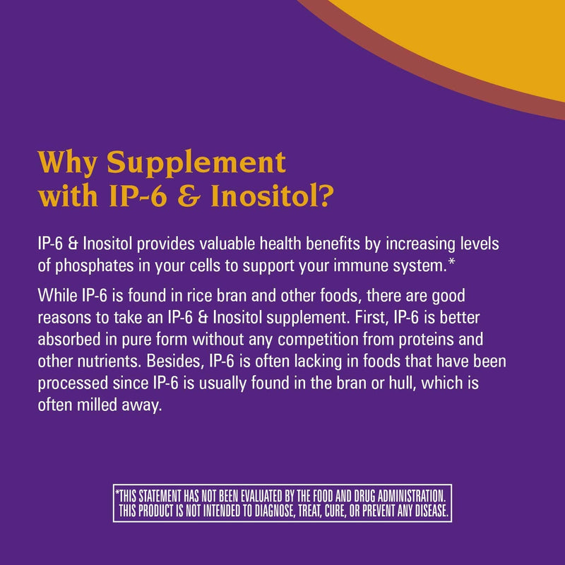 [Australia] - Nature's Way Cell Forté IP-6 & Inositol Supplement, Gluten-Free, Vegan, 240 Capsules 