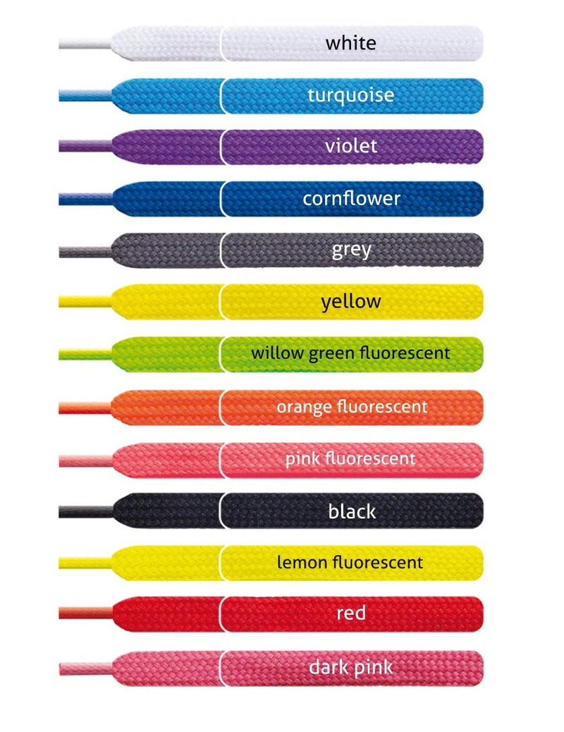 [Australia] - Kaps Sneakers Laces, quality durable shoe laces for casual footwear, made in Europe, 1 pair, many colours and lengths 140 cm - 55 inch - 8 to 10 eyelet pairs Black 