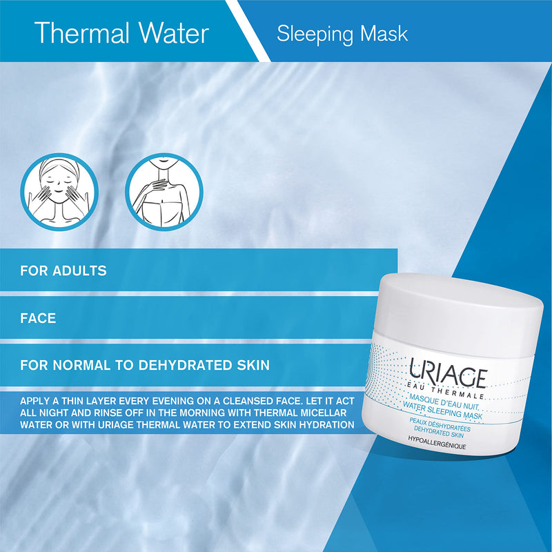 [Australia] - Hydration by Uriage Eau Thermale Water Sleeping Mask 50ml 