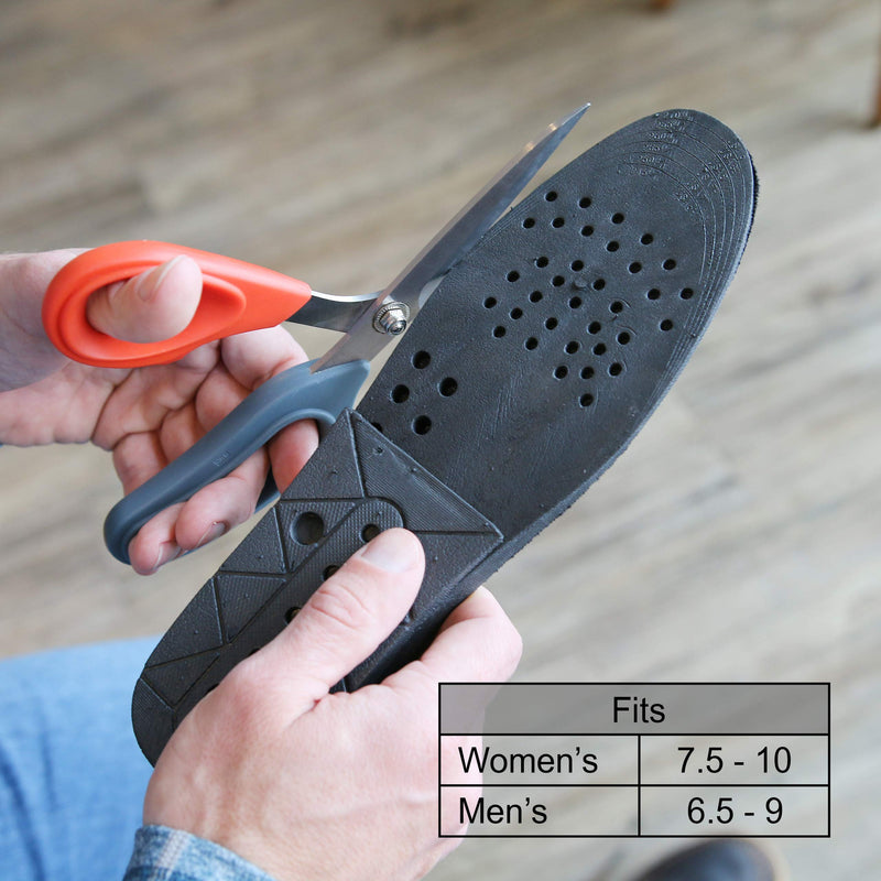 [Australia] - Burlingham's Shoe Lifts for Men and Women (2 Inch) Elevated, Cushioned Heel Inserts and Arch Support Insoles | Lifted, Supportive Comfort | and Breathable 