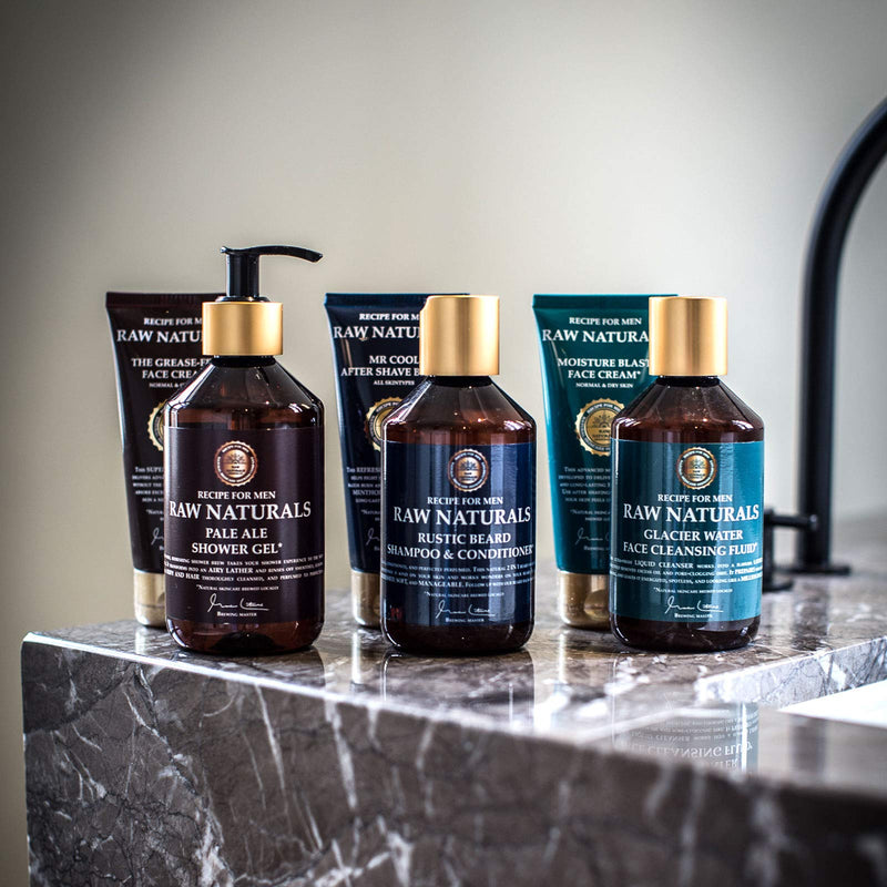 [Australia] - Raw Naturals IMPERIAL BEARD OIL for Men | Natural Beard Growth Oil with soothing Almond & Oat | Conditions, softens and shines | Natural product from Swedish Skincare Microbrewery | 50ml 