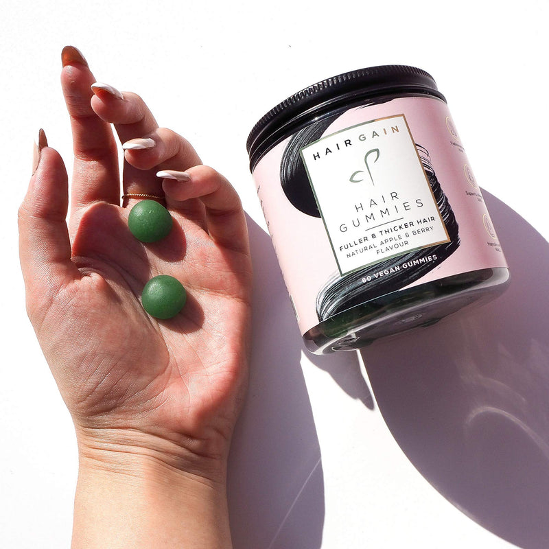 [Australia] - Hair Gain Hair Gummies 1 month supply 60 Gummies Fuller Thicker Hair in one month 