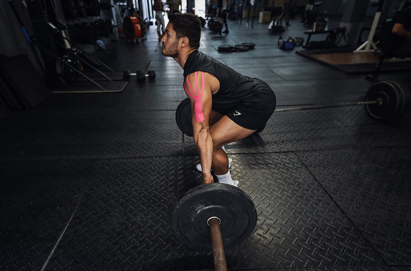 [Australia] - WOD ST-CKT Strong Kinesiology Tape, Black Uncut - (Pack of 2) Water Resistant, Highly Elastic, Hypoallergenic, Kinesiology Sports, & Physio Sports Tape for Muscle, Joint, Tendon, and Ligament Support. 