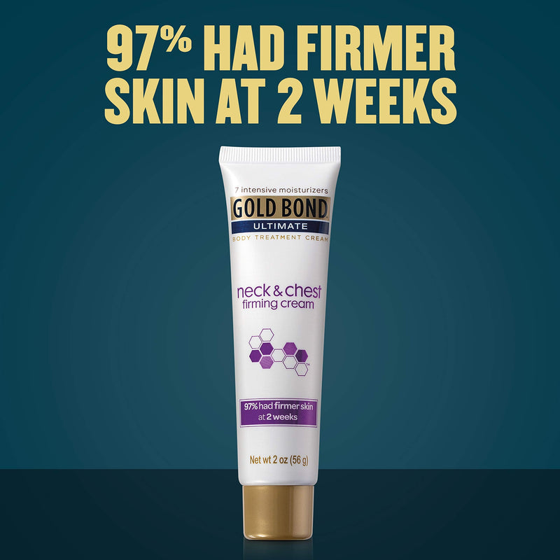 [Australia] - Gold Bond Neck & Chest Firming Cream 2 oz., Clinically Tested Skin Firming Cream 