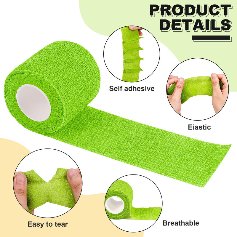 [Australia] - RosewineC Cohesive Bandages,2.5/5/7.5/10cm Self Adherent Cohesive Bandages-Uses Include Vet Wrap,Tape for Wrist and Ankle Sprains Finger and Thumb Tape,6 Rolls 