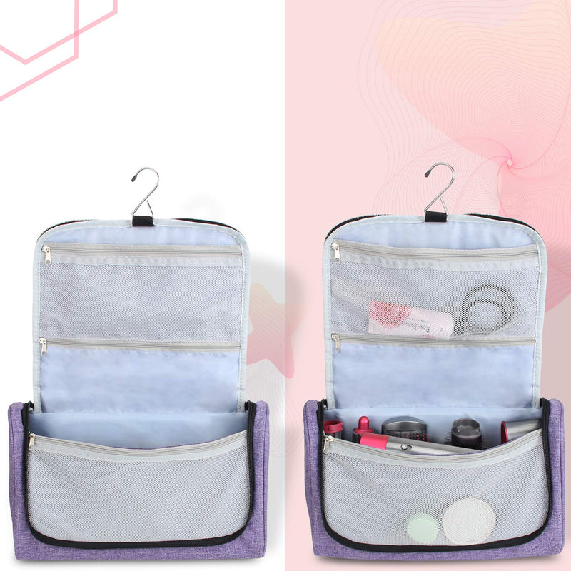 [Australia] - Luxja Storage Bag for Dyson Airwrap Styler, Travel Bag for Airwrap Styler and Attachments, Purple 