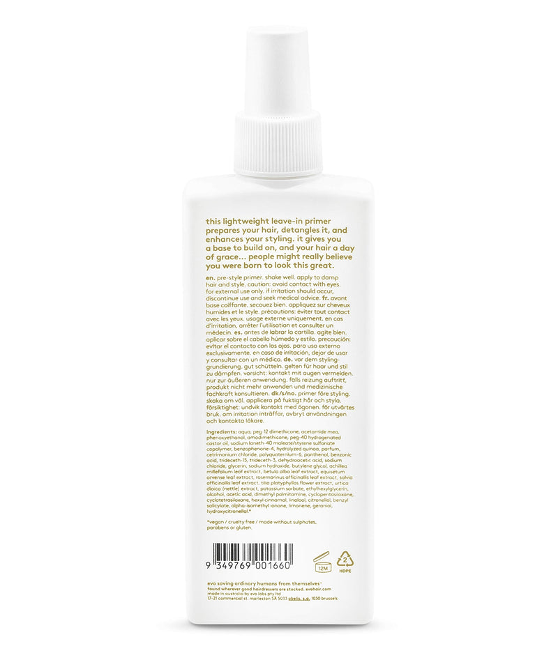 [Australia] - EVO Day of Grace Pre-Style Primer, 200ml 200 ml (Pack of 1) 