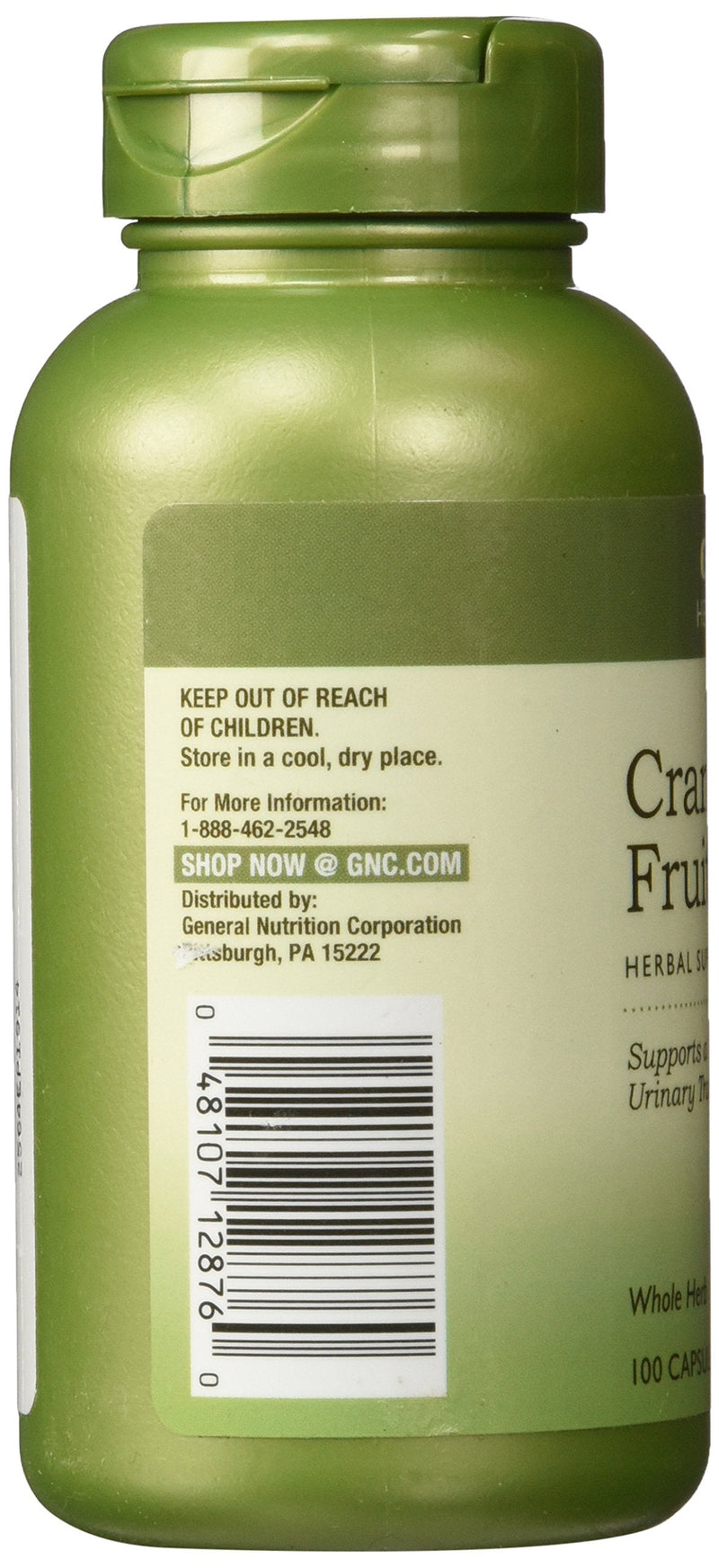 [Australia] - GNC Herbal Plus GNC Herbal Plus Cranberry Fruit 500MG - Twin Pack 