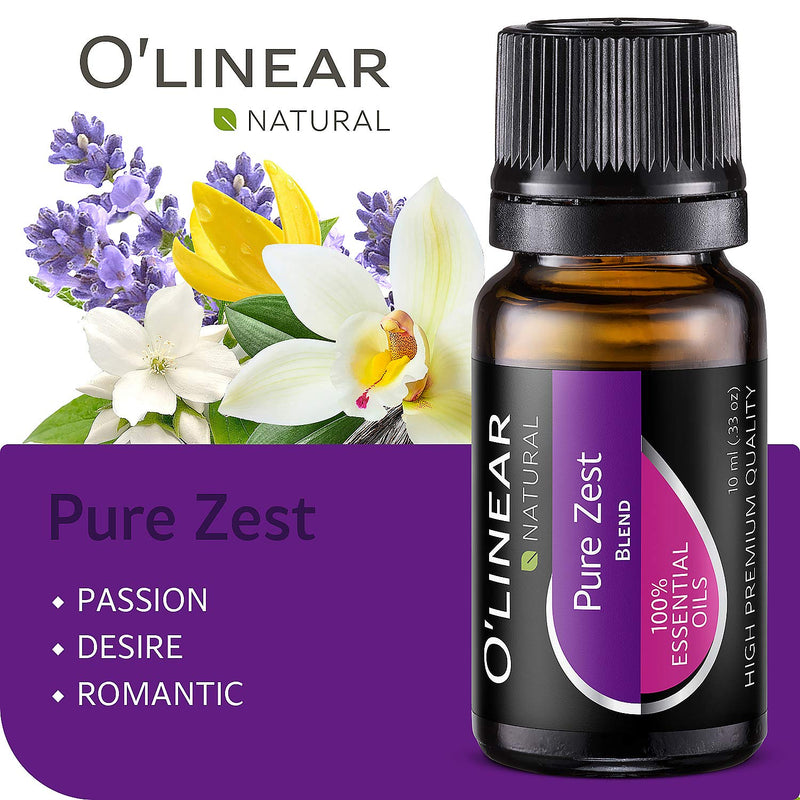 [Australia] - Top 6 Blends Essential Oils Set - Aromatherapy Diffuser Blends Oils for Sleep, Mood, Breathe, Muscle Relief, Temptation, Feel Good, Anxiety Relief 
