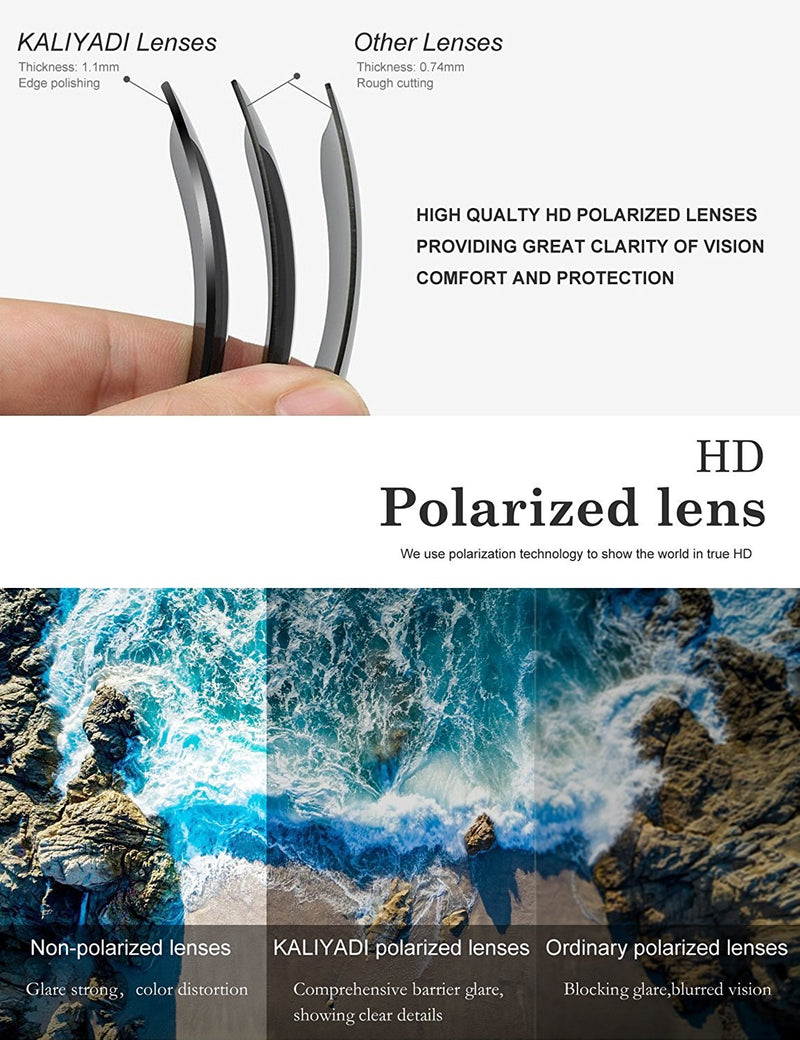 [Australia] - Polarized Sunglasses for Men and Women Matte Finish Sun glasses Color Mirror Lens 100% UV Blocking (3 Pack) (3 Pack) Black 