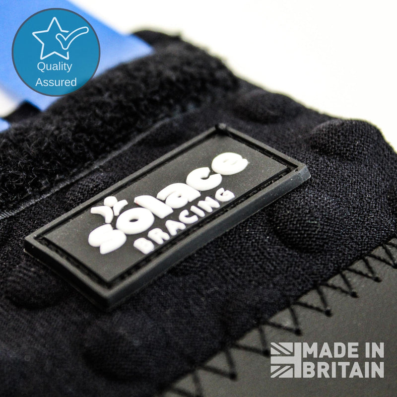 [Australia] - SOLACE BRACING Cool-Flow Wrist Support (6 Striking Colours) - British Made & NHS Approved Flexible Wrist Brace with Removable Splint - Advanced Breathable Stomatex Microclimate Technology - Ideal for Carpal Tunnel, Arthritis, Tendonitis, RSI, Gym, Work... 