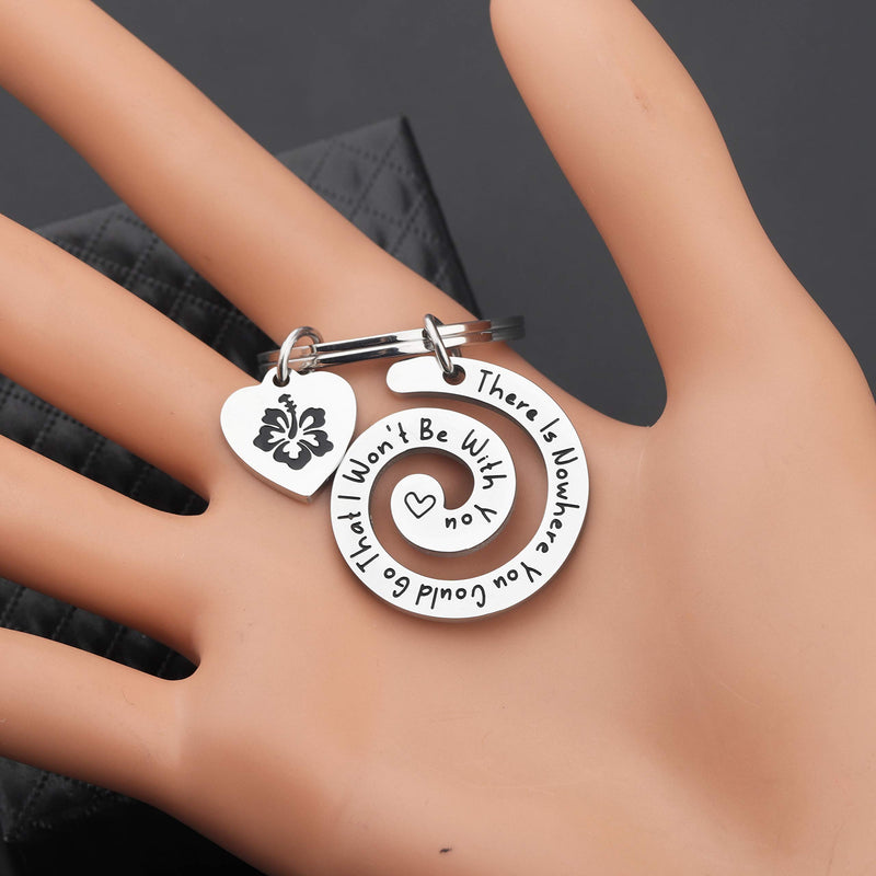 [Australia] - MAOFAED Moana Inspired Gift Moana Gift Friendship Jewelry Adventure Gift Gift for Friend There is Nowhere You Could Go That I Won’t Be with You 