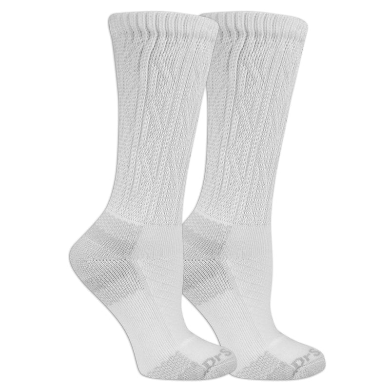 [Australia] - Dr. Scholl's Women's Advanced Relief Socks - 2 & 3 Pair Packs Crew 4-10 White 