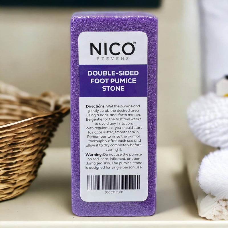 [Australia] - Pumice Stone for Feet Hard Dry Cracked Heel Feet Callus Scrub Remover Foot Scrub Pedicure Ideal for Dry Skin On Feet - Pack of 3 Purple 1 count (Pack of 3) 