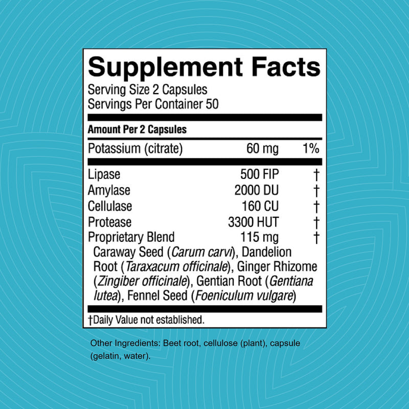 [Australia] - Nature's Sunshine Hi Lipase Dietary Supplement 100 Capsules 