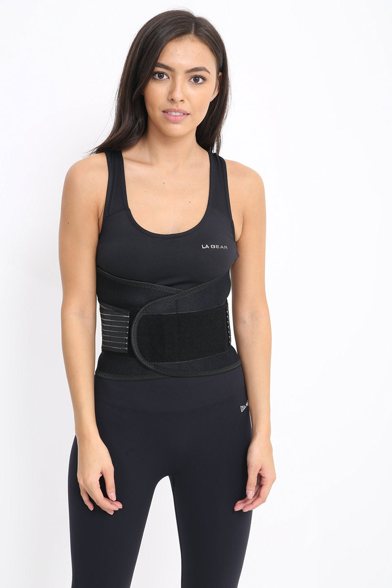 [Australia] - Body and Base TM, Adjustable Neoprene Double Pull Lumbar Support Lower Back Belt Brace Pain Relief (Small (22-27 inches)) S (Pack of 1) 