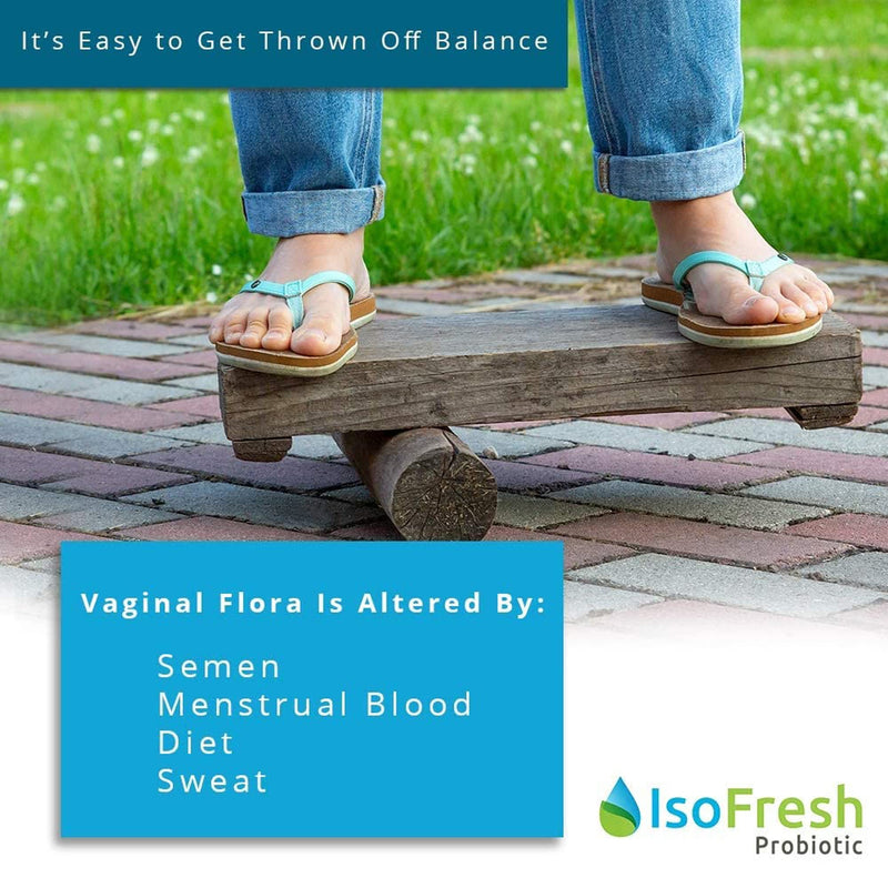 [Australia] - IsoFresh Probiotic: for Vaginal Balance of Yeast and Bacteria in Women 
