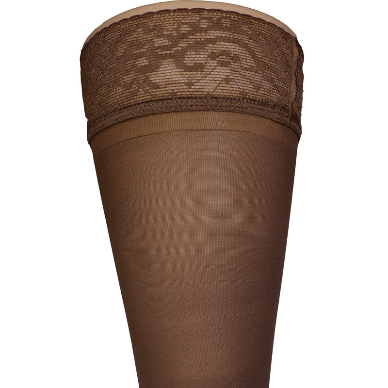 [Australia] - Truform Sheer Compression Stockings, 30-40 mmHg, Women's Thigh High Length, 30 Denier, Taupe, X-Large X-Large (1 Pair) 