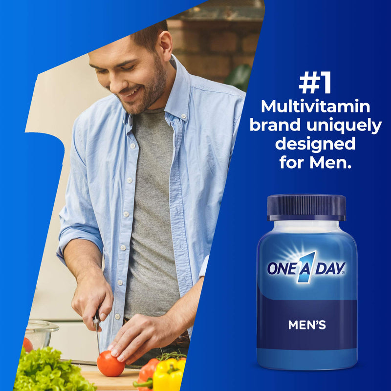 [Australia] - One A Day Men’s Pro Edge Multivitamin, Supplement with Vitamin A, Vitamin C, Vitamin D, Vitamin E and Zinc for Immune Health Support* and Magnesium for Healthy Muscle Function, 50 Count 