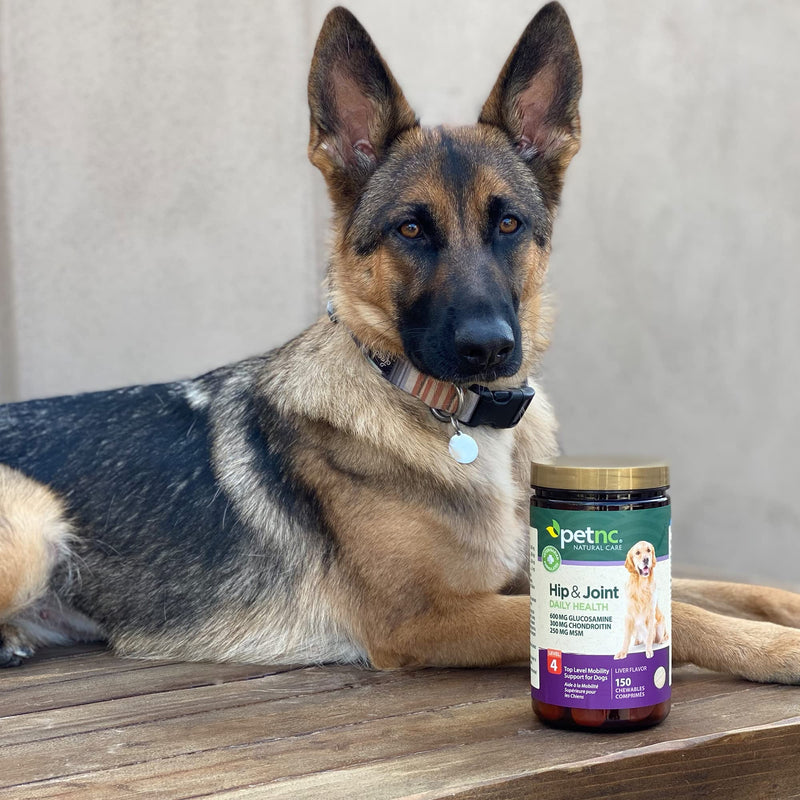 [Australia] - PetNC Natural Care Hip and Joint Health Advanced Chewables for Dogs 150 count 