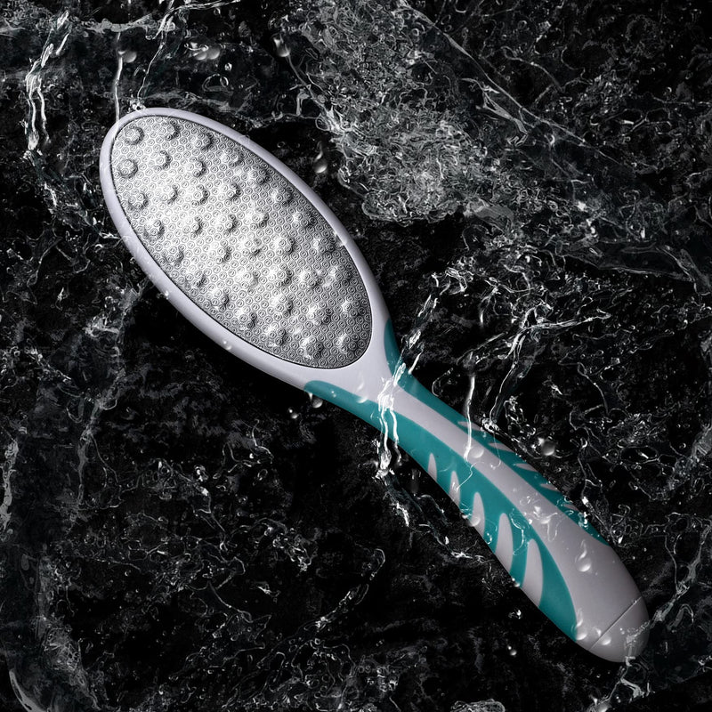 [Australia] - FVION Foot File Dead Hard Skin Remover – Pedicure Rasp Cracked Heels, Double Side Professional Callus Removal for Feet, Stainless Steel Foot Scraper for Feet Care 