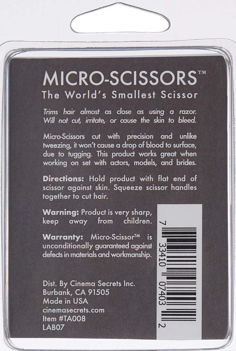 [Australia] - CINEMA SECRETS Pro Cosmetics Micro-Scissors 