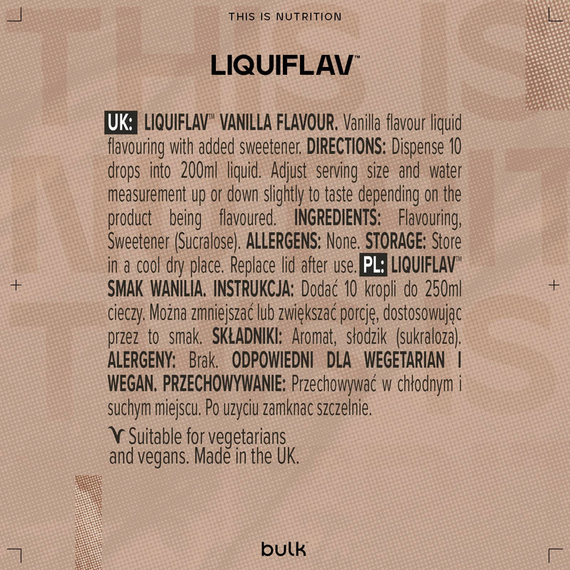 [Australia] - Bulk LiquiFlav, Flavour Drops, Watermelon & Strawberry, 50 ml Vanilla 50 ml (Pack of 1) 