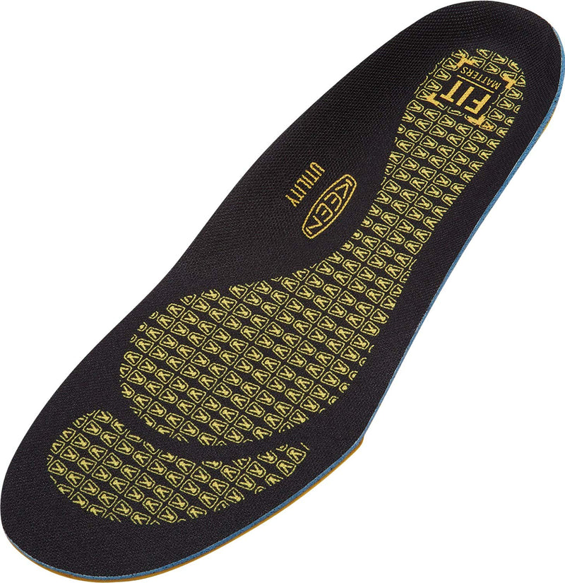 [Australia] - KEEN Utility Mens K-20 Insole with Extra Cushion for Neutral Arches Black L 
