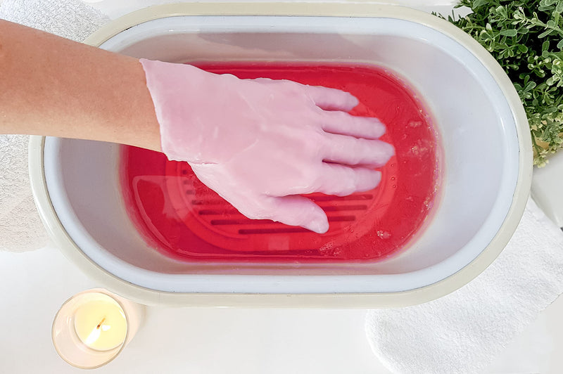 [Australia] - Rose hip paraffin 1.300 ml (980 g) Selas for therapeutic and aesthetic treatment of hands and feet. 