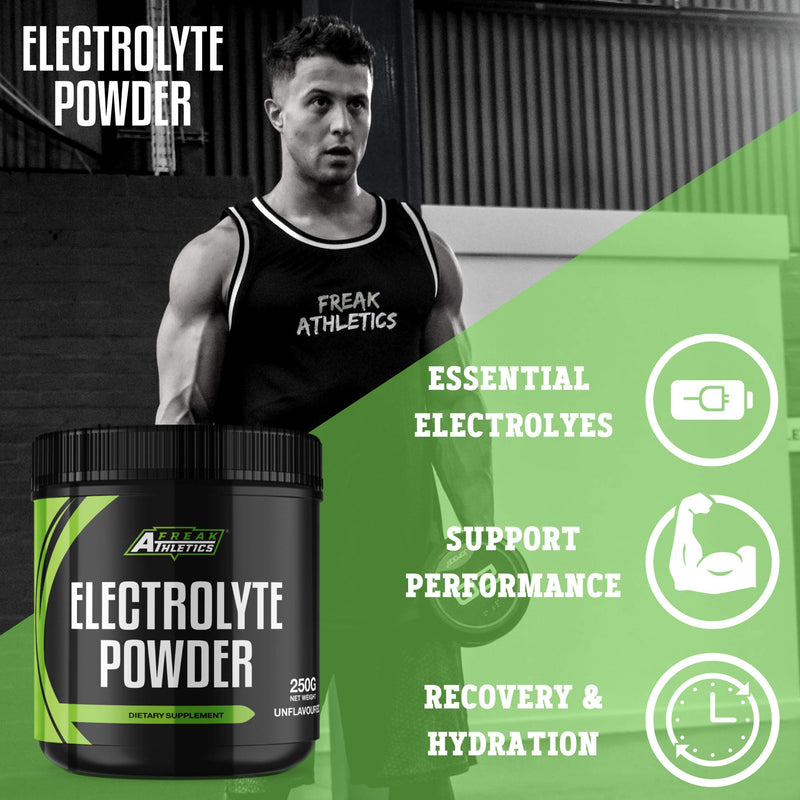 [Australia] - Electrolyte Powder - 250g of Unflavoured Electrolytes - Suitable for Both Men & Women - Made in The UK 
