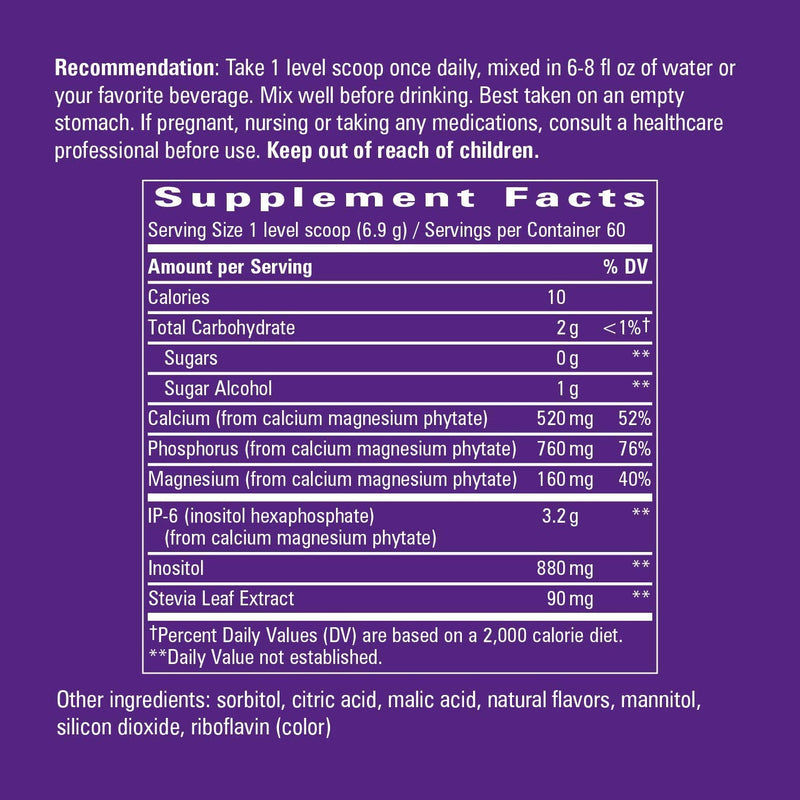 [Australia] - Enzymatic Therapy Cell Forté IP-6 & Inositol Ultra-Strength Powder, Citrus, 14.6 Oz 