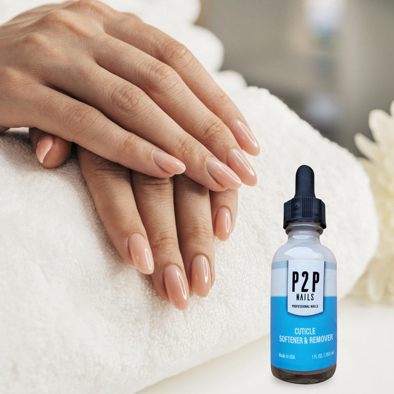 [Australia] - P2P Cuticle Softener & Remover - Professional Pedicure & Manicure Nail Cuticle Repair Care Treatment - Instantly Removes Dead Skin 