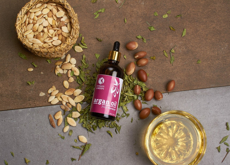 [Australia] - Argan Oil of Morocco by Fatima's Garden- Certified 100% Organic by Ecocert and USDA, moisturizer for Face, Hair, Body, Nails, cold-pressed| for soft, shiny & clear skin, strong hair 3.4 Fl oz-100ml 100 ml (Pack of 1) Pure Argan Oil 