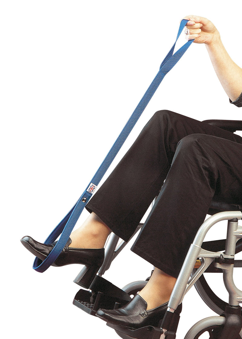 [Australia] - Homecraft Leg Lifter, Hand and Foot Loops, Easy to Use Leg Lifter for Adults, Elderly, and Disabled, Riser Device for Beds, Wheelchairs, and Cars, Mobility Aid (Eligible for VAT relief in the UK) 