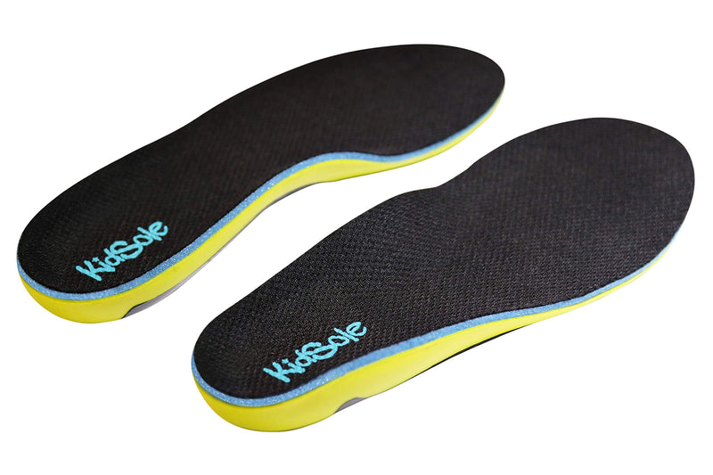 [Australia] - KidSole Cosmic Comfort Reinforced Arch Support Soft & Strong Children's Insole. Slim Profile & Strong Support with Memory Foam Soft Top. ((24 cm) US Kid's Size 3-6) (24 CM) US Kid's Size 3-6 