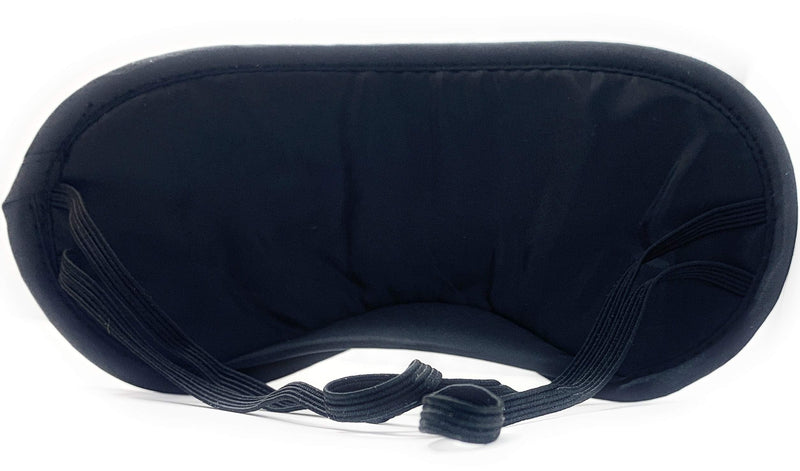 [Australia] - Sleep Mask - Gift for Man or Woman, Comfortable Lightweight Sleeping Mask for Travel, Sleeping, Afternoon Eye Nap, Shift Work or a Plane Journey MSC – BSC-Black1 1 Count (Pack of 1) Black 