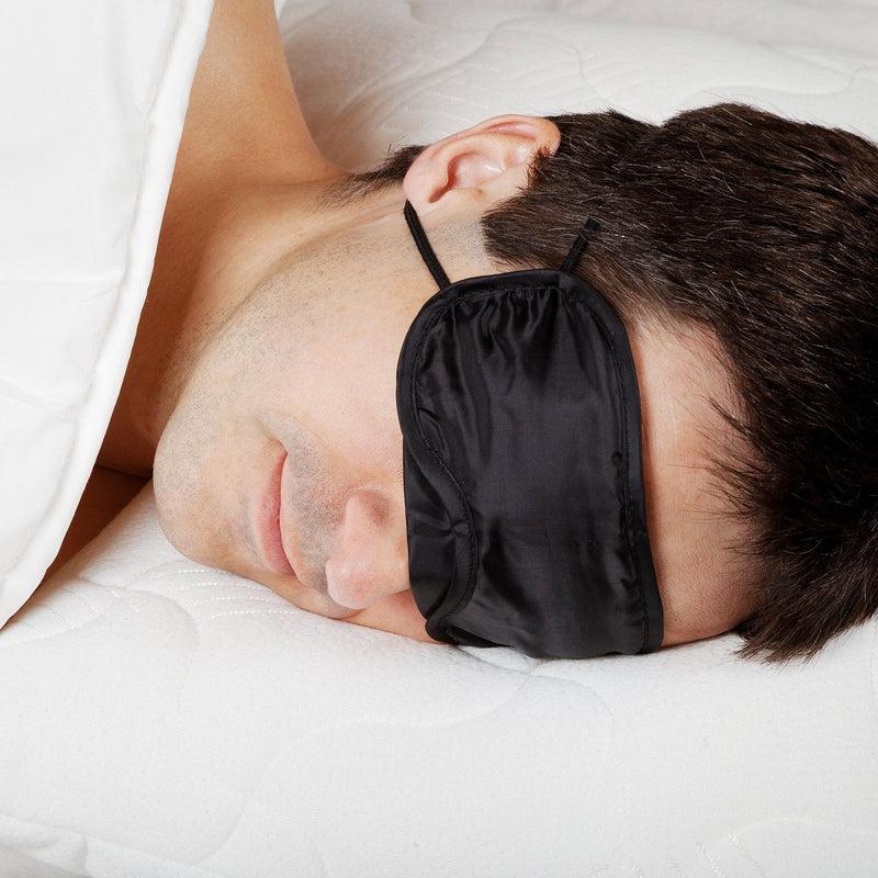 [Australia] - 20 Pack Blindfold Eye Mask for Sleep Game Travel with Nose Pad (Black) 