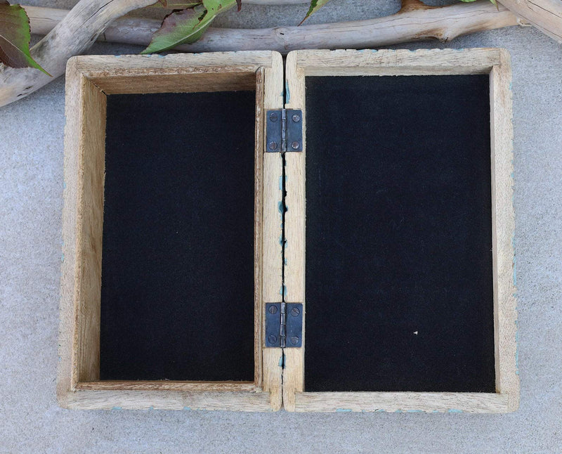 [Australia] - DharmaObjects Hand Carved Jewelry Trinket Keepsake Wooden Storage Box (Celtic Tree Of Life, Large) Celtic Tree Of Life 