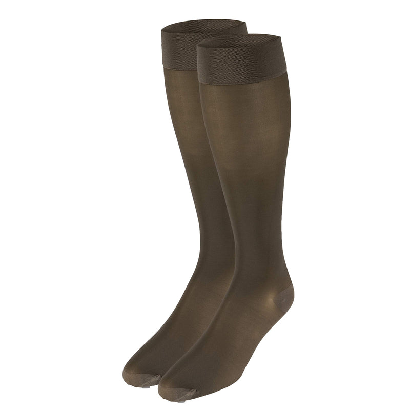 [Australia] - Truform Sheer Compression Stockings, 20-30 mmHg, Women's Knee High Length, 30 Denier, Taupe, Small Small (1 Pair) 