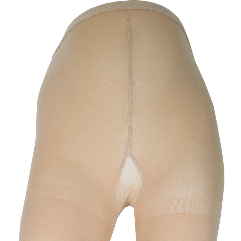 [Australia] - Truform 20-30 mmHg Compression Pantyhose, Plus Size Women's Support Tights Hosiery, Beige, Petite 
