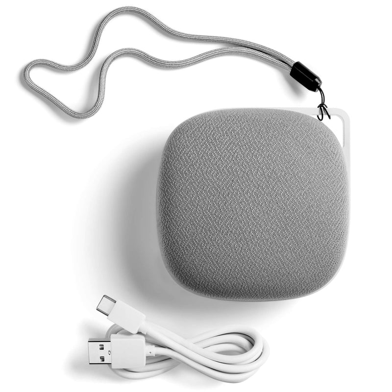 [Australia] - Yogasleep Travelcube Portable Sound Machine with Timer Sound Machine for Travel, Office Privacy, Sleep Aid for Adults & Baby Grey 