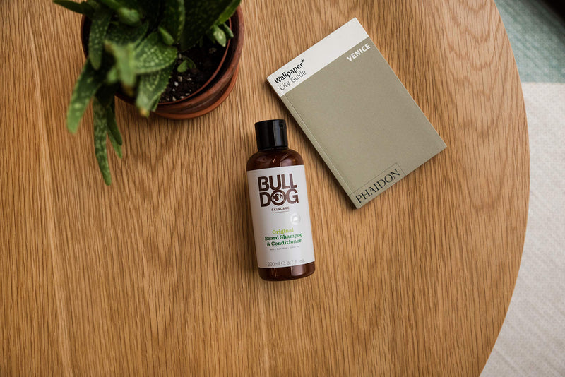 [Australia] - Bulldog Mens Skincare and Grooming Original 2-in-1 Beard Shampoo and Conditioner, 200ml, 1-Pack 
