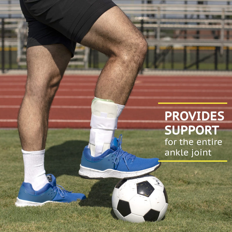 [Australia] - Air Ankle Stirrup Brace & Splint-Stabilize Ankle for Sprains Grade I,II,III, Strains, Chronic Ankle Instability & Injury Protection by Brace Direct 
