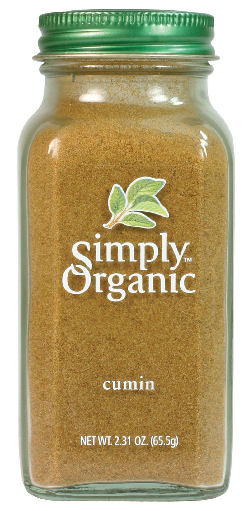 [Australia] - Simply Organic Ground Cumin Seed, 2.31 Ounce Bottle, Certified Organic | Cuminum cyminum L. 2.31 Ounce (Pack of 1) 
