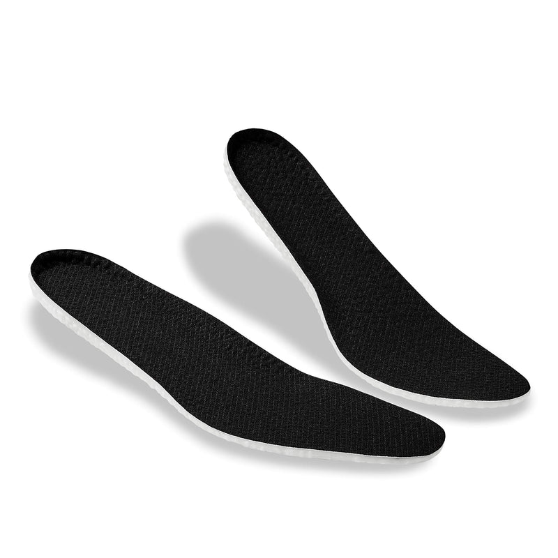 [Australia] - Hefe Luxx Comfort Starter Insoles // All Day Support, Relieve Foot Pain (Midnight Black, US 7-13) Midnight Black 