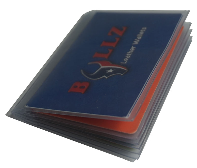 [Australia] - Set of 2 Heavy Duty Vinyl 6 Pages Insert for Bifold or Trifolds Wallet MADE IN USA 