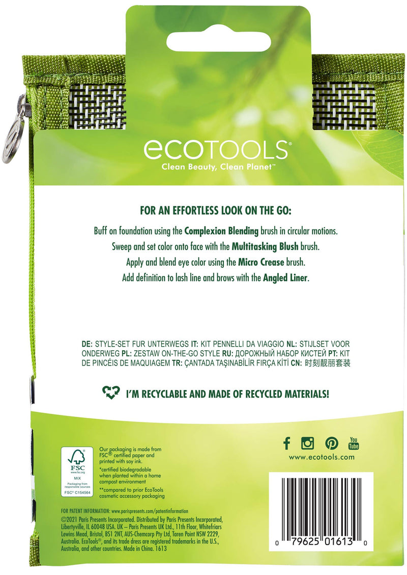 [Australia] - EcoTools, Brush Set On The Go, 4 Count 