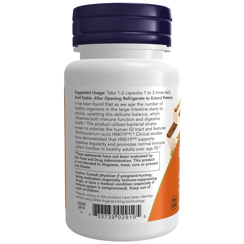 [Australia] - NOW Supplements, Clinical GI Probiotic™, 50+ Formula, Strain Verified, 60 Veg Capsules 