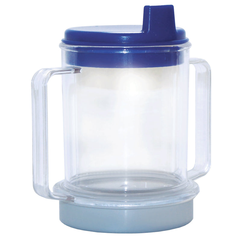 [Australia] - Rehabilitation Advantage Clear Spouted Cup with Two Handles, Weighted, 1 Count 