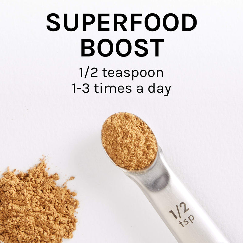 [Australia] - Host Defense, Reishi Mushroom Powder, Supports Energy, Cardiovascular Health and Stress Response, Mushroom Supplement, 3.5 oz, Plain 